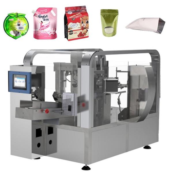 Quality Electric Juice Pouch Filling Machine , Spout Pouch Filling Machine for sale