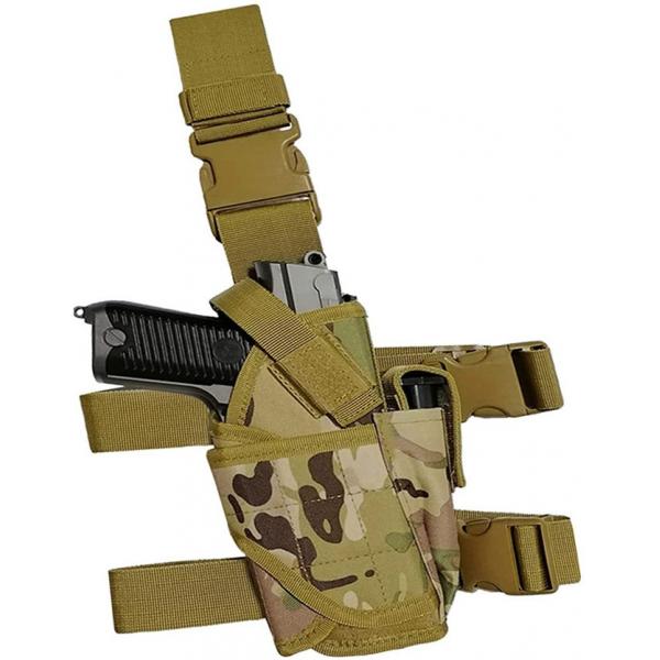Quality Polyester Military Tactical Backpack Quick Release Buckle Tactical Leg Holster 0.3KG for sale