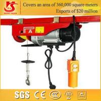 China 0.5tons electric hoist PA500 model high speed electric hoist for sale
