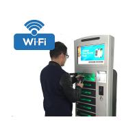 China Coins / Bills Payment Cell Phone Charging Station Kiosk Hotspot Wifi Connection factory