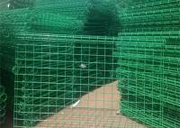 China Ornamental Double Loop Steel Wire Fencing / Decorative Wire Mesh Security Fencing factory