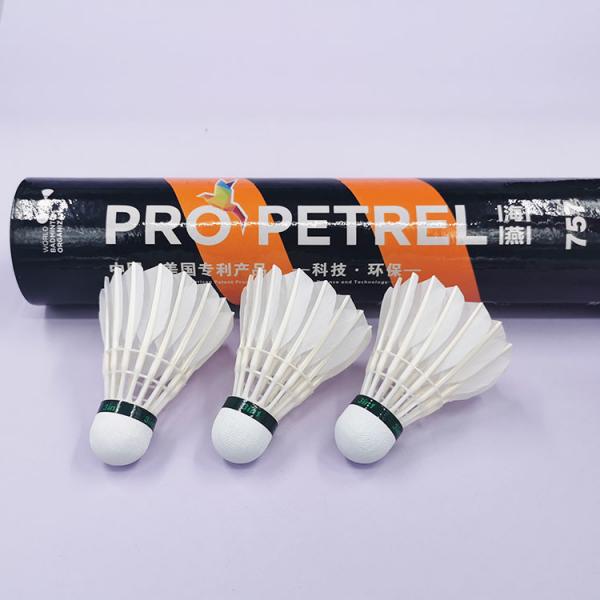 Quality Class A 3in1 Goose Feather Badminton Shuttlecock Tournament Shuttlecock for sale