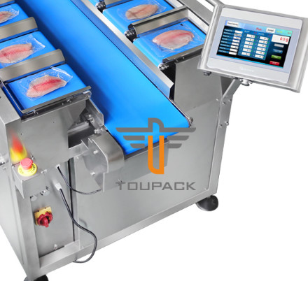 Quality TOUPACK 30Times/min Belt Scale Weighing System , Conveyor Weighing System for sale