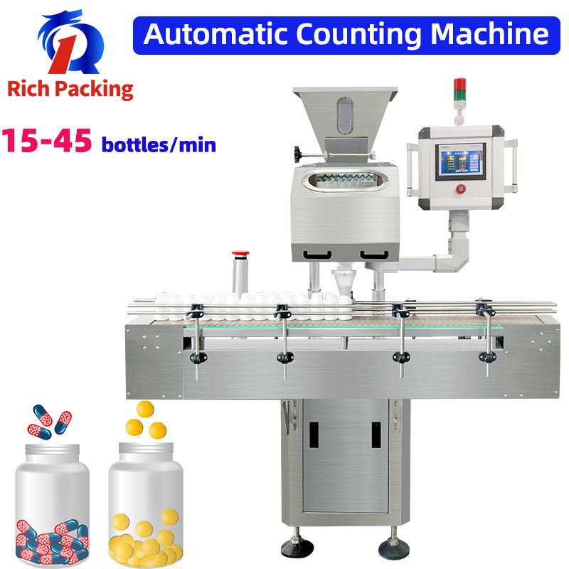 China 8 Lane Tablet Counter Tablet Counting Machine Pharmaceutical Fully Automatic factory