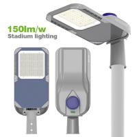 China Photocell led street lights 50w 75w 120w 240w with 90 degree beam angle factory