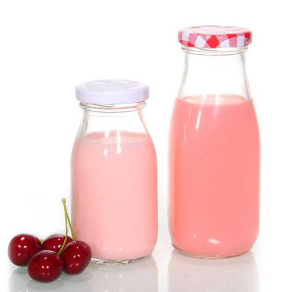 Quality Glass Chilli Sauce 1000ml 1 Litre Milk Bottle With Screw Lid ODM for sale