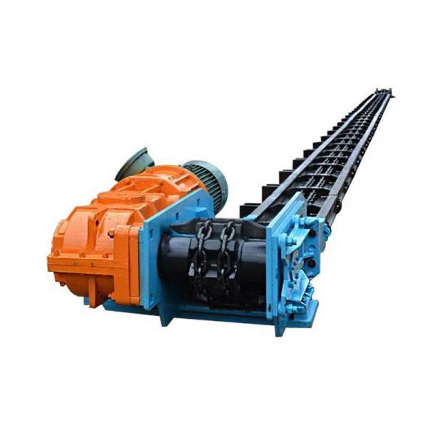Quality Blue Sludge Chain Scraper Conveyor 7.5KW 50t/H for sale
