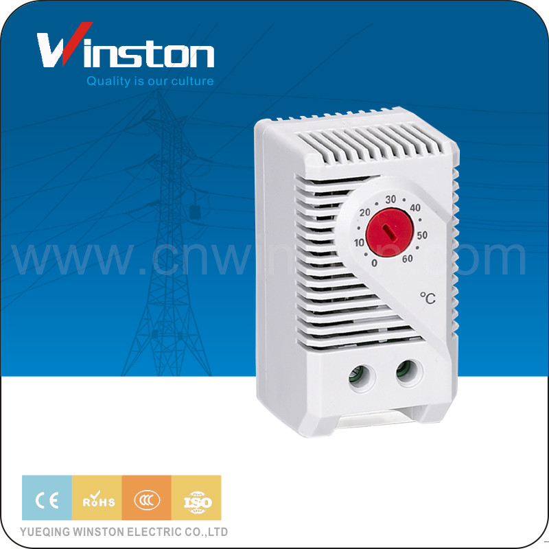China Normal KTO / KTS 011 Room Thermostat , Bimetal Heating 30W House Thermostat factory