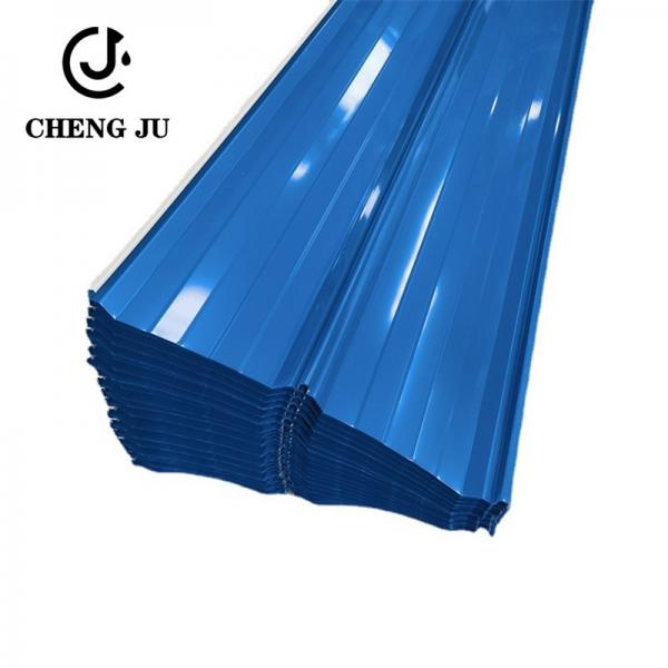 Quality Corrugated Steel Roofing Sheets Sky Blue Color Coated Metal Galvanized Roof Tile Sheet for sale
