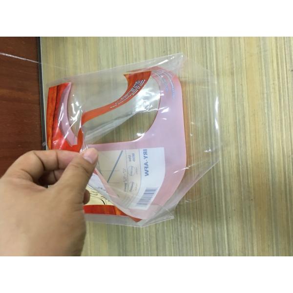 Quality Garment Packaging Poly Bags / Custom Printed Poly Bags For Packing Underwear for sale
