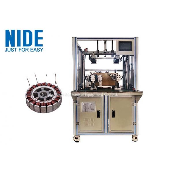 Quality 2 Stations Motorcycle Wheel Stator Winding Machine for sale