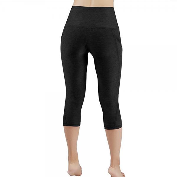 Quality Fashion Sport Leggings Calf Length Pants Polyester Workout Out Pocket Leggings for sale