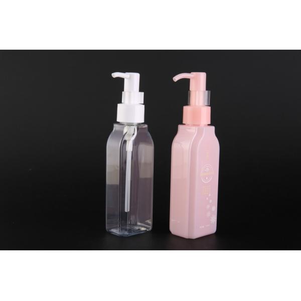 Quality DHC Same Type Makeup Remover Bottle 120ML For Oil , PET Pump Bottle With Dispenser UKOB09 for sale