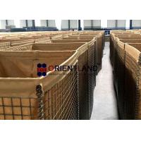 China Sand Wall Welded Mesh Defensive Barrier Container Units Customized Colors factory