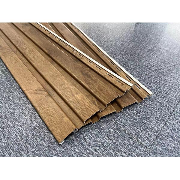 Quality Rectangle Soffit Cover Board Weatherproof Wooden UPVC Flat Board for sale