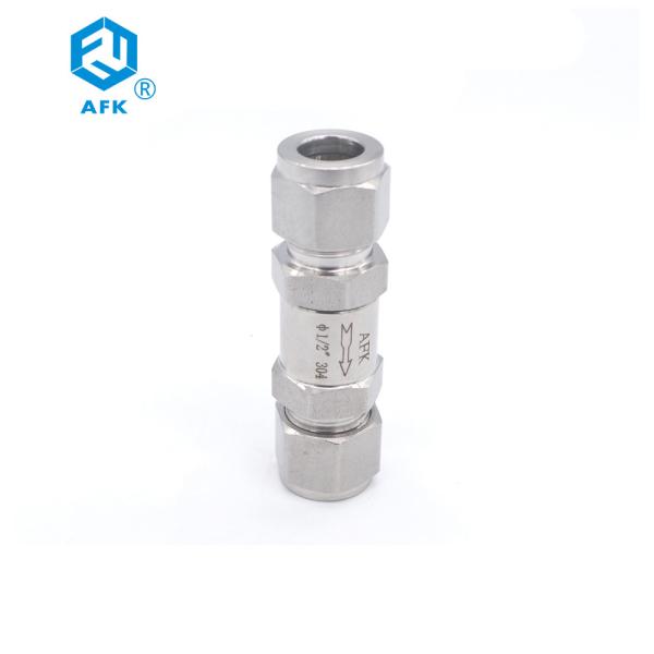 Quality High Pressure Ferrule OD Connect Co2 Check Valve Stainless Steel for sale