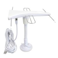 China Home 5dBi VHF UHF Amplified TV Antenna Indoor Easy Setup for sale