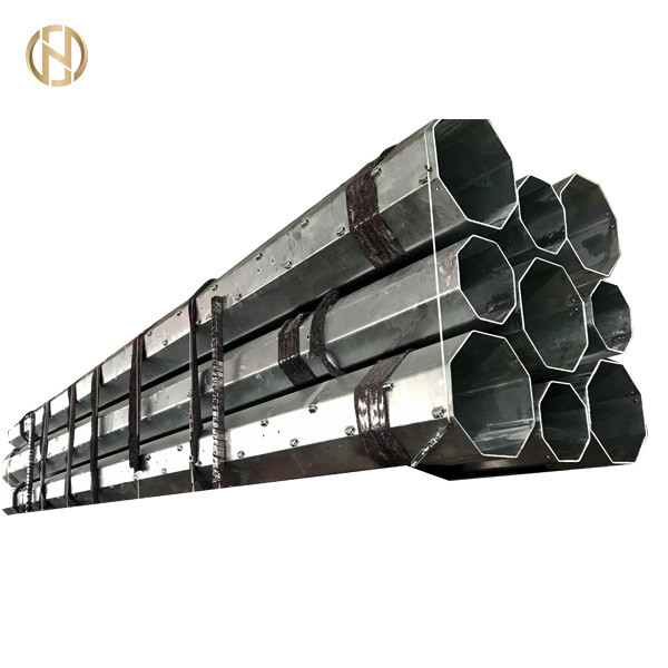 Quality Customized Metal Power Pole 132KV Transmission Line Pole HDG Surface for sale
