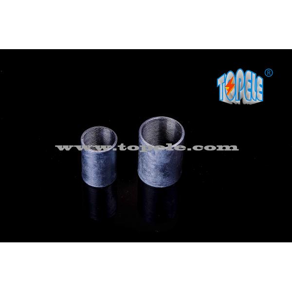 Quality Rigid Coupling Zinc Plated Steel , IMC Conduit Fittings , Electrical Galvanized for sale