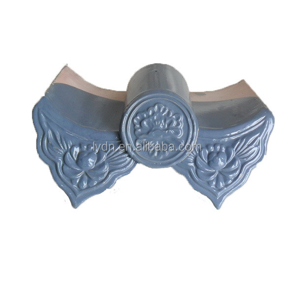 Quality Chinese traditional style grey glazed roofing tiles for sale