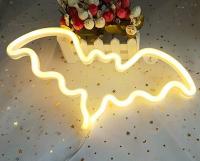 China 120 PCS LED Flexible Strip Lights / Neon Light Wall Signs Decor For Halloween WW Red Purple Color factory