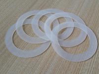 China Closed Cell Silicone Rubber Washers 10-40 Shore A Hardness 0.5-1.0g/Cm³ Density factory