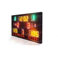 Quality Multi Function LED Basketball Scoreboard High Visibility 1300mm X 2000mm X 100mm for sale