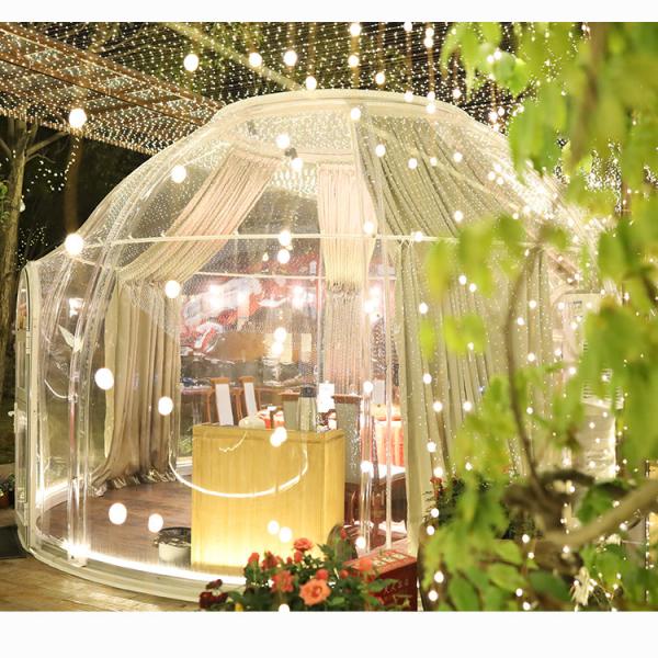Quality Fire Proof Garden Igloo Bubble Tent UV Resistance Heavy Duty for sale