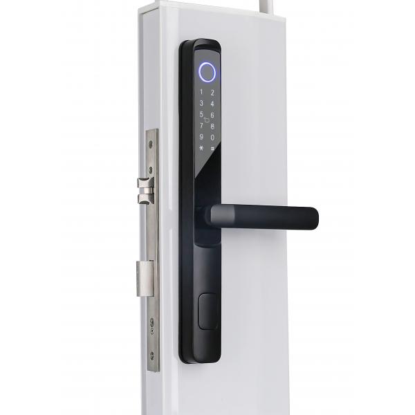 Quality Fingerprint Biometric Security Smart Door Lock SUS304 / Aluminum Alloy for sale
