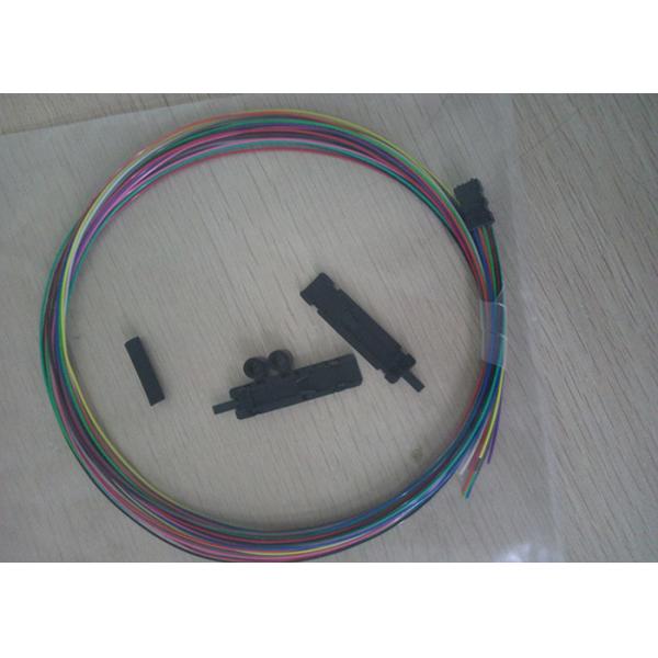 Quality 12 core ribbon fiber Optic Buffer Tube Fan Out Kit 1m with 0.9mm buffer for sale