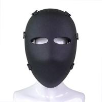 Quality NIJ IIIA Bulletproof Face Mask Full Face PE Aramid For Safety Protection for sale