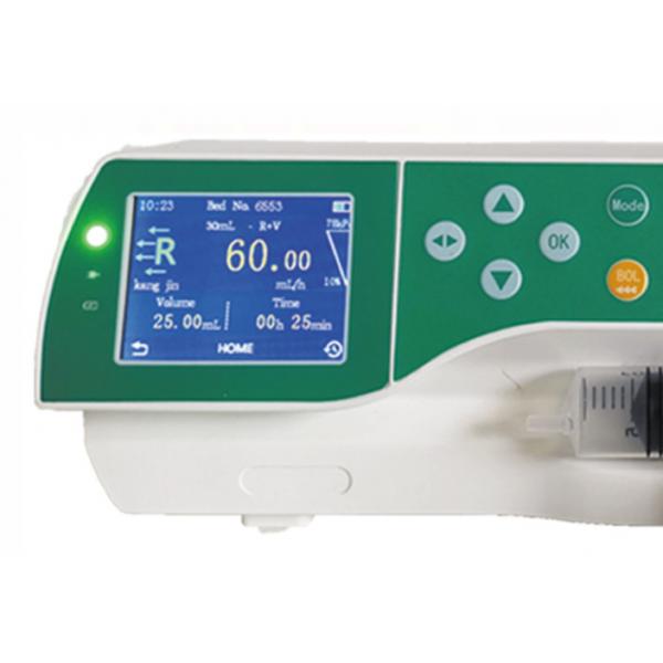 Quality 10ml/h Medical Syringe Pumps 1.5Kg Touch Screen Easy Control for sale