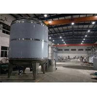 Quality 100L - 10000 L Food Grade Storage Tanks , Stainless Steel Pressure Vessel for sale