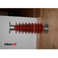 Quality Red Color Polymer Post Insulator , 46kv Post Insulator For Switch Gear Parts for sale