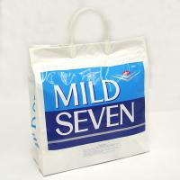 Quality HDPE Promo Patch Handle Carrier Bags Reusable And Biodegradable for sale
