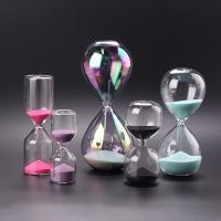 China 15 30 60 Minute Hourglass Sand Timer Glass Sand Clock Hourglass factory