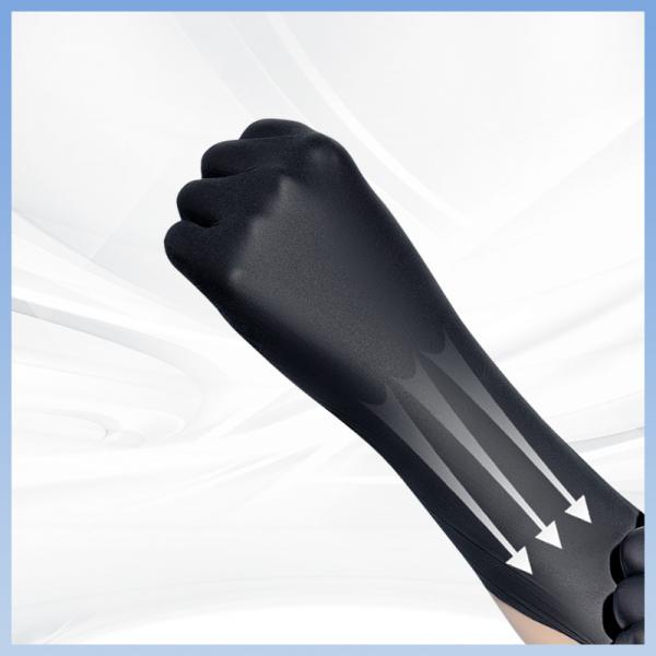 Quality Hygienic Protective Disposable PVC Gloves Non Toxic Black PVC Work Gloves for sale
