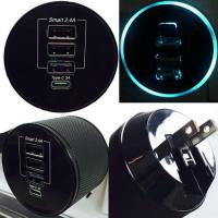 china Portable USB Charger 51W 3 Smart port 1 Type-C Wall Charger