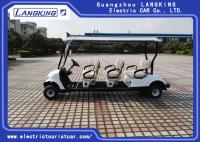 China 6V /170Ah Free Maintain Battery Electric Golf Club Cart With PC Windshield factory
