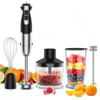 China 5-In-1 Stainless Steel Immersion Hand Blender / Powerful Stick Blender 800w factory