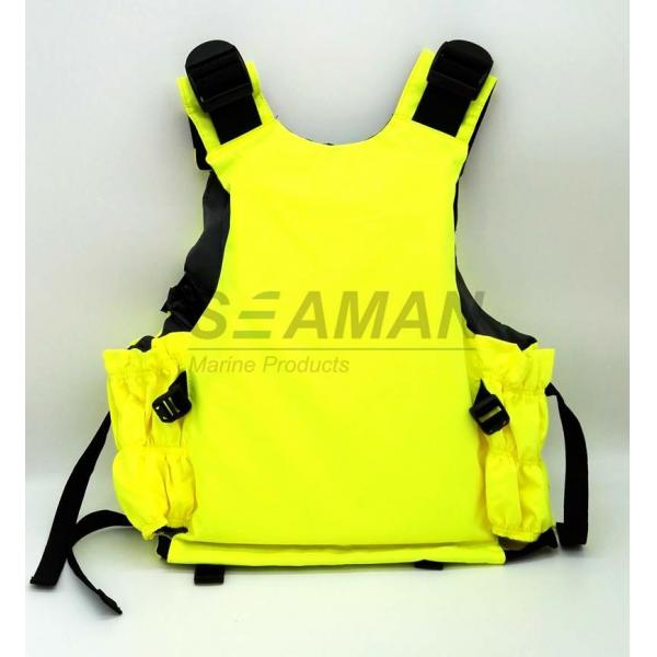 Quality S , M , L Water Sport Rafting Life Jacket Kayak Foam Life Vest Buoyancy Aids for sale