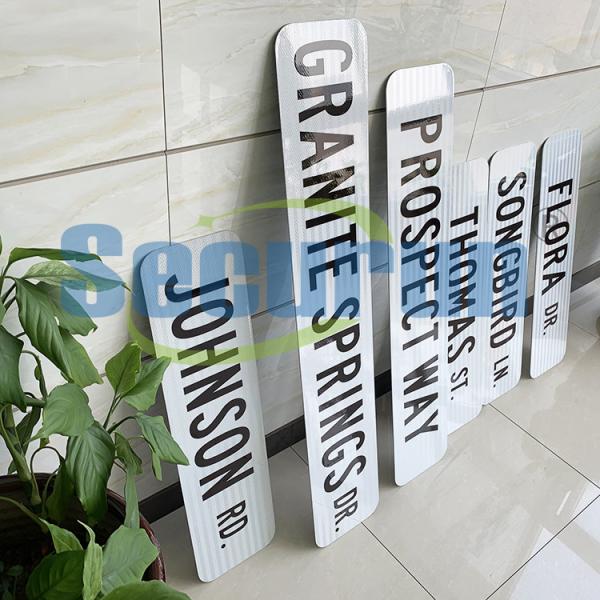 Quality OEM Photoluminescent Signage Internally Illuminated Street Name Signs for sale