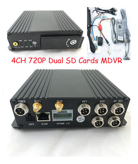 Quality 256G SD card  High Definition 1080P Security System Bus 4CH  MDVR Suit for sale