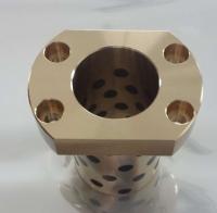 Buy cheap copper material flange Fixed Bronze Guide Bush from wholesalers