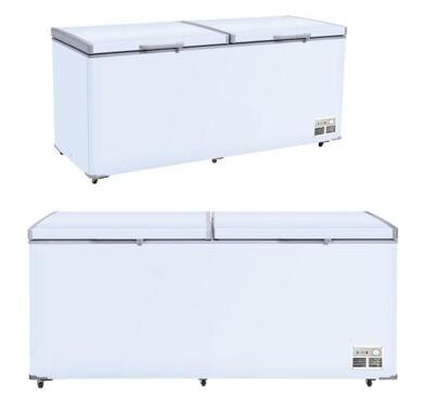 Quality 270L 354L 445L Commercial Display Chest Freezer Hard Top for sale
