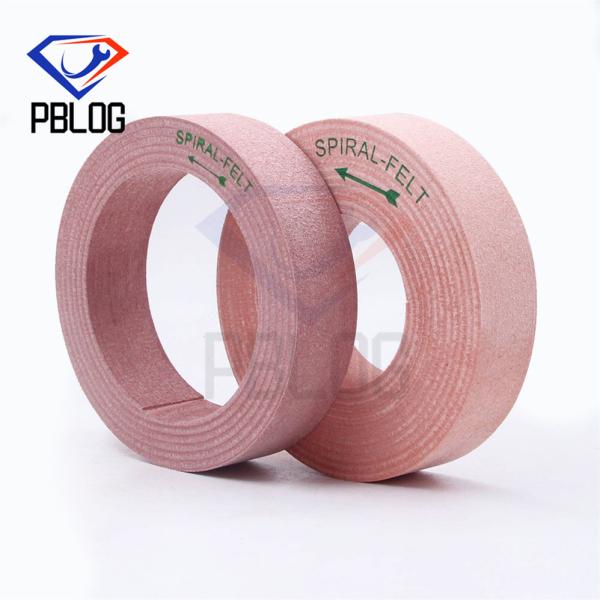 Quality Round Glass Sanding Wheel Wool Glass Edge Polishing Felt Wheel for sale