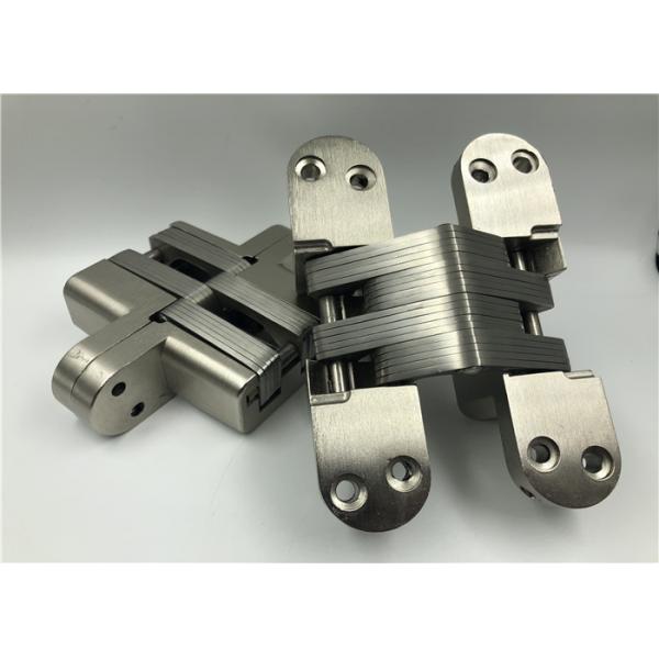 Quality Flush Installation Heavy Duty Hidden Door Hinges , Concealed Gate Hinges 180° for sale