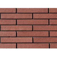 Quality Custom Red Brick Siding Panels Exterior For Home Wall 240x60mm for sale