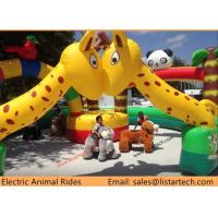China Hot Selling Coin Animals Motorized Mechanical Toy Animal Rides Outdoor Play Equipment for sale