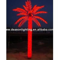 China Artificial led COCONUT tree light/ lamp for outdoor park decoration led coconut palm tree factory